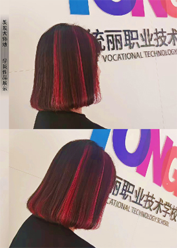 美發(fā)大師班學(xué)員實(shí)操作品